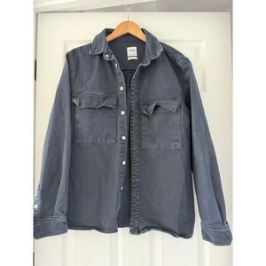 Zara Mens Indigo Denim Jacket